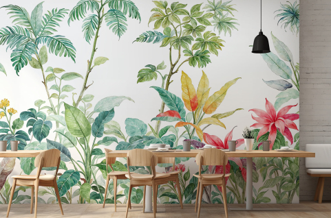 Papier peint : Fresque...