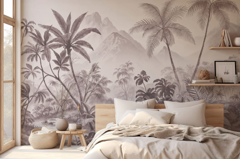 Papier peint : Fresque...
