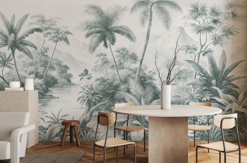 Papier peint : Fresque...