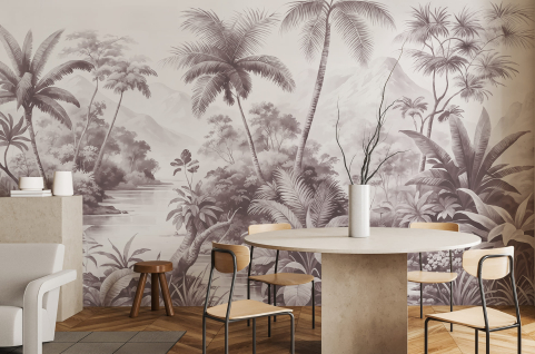 Papier peint : Fresque...