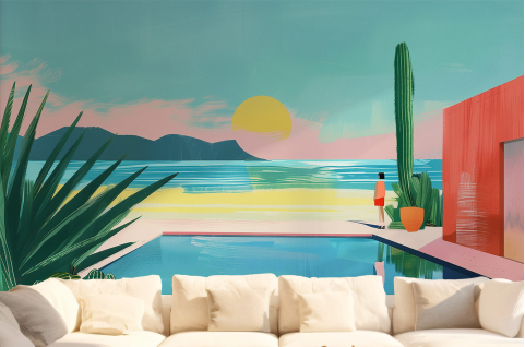 Papier peint : Paysage...