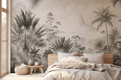 Papier peint : Fresque...
