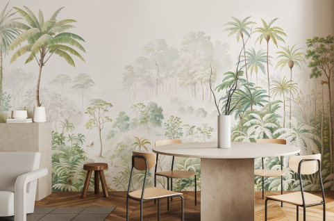 Papier peint : Fresque...