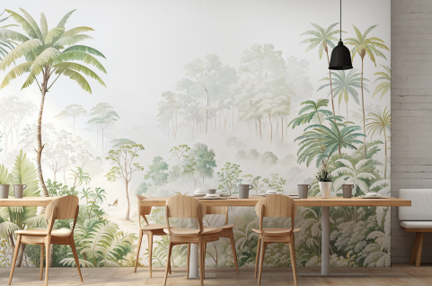 Papier peint : Fresque...