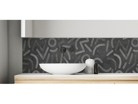 Crédence salle de bain :...