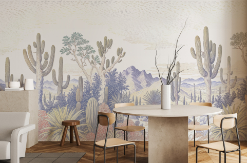 Papier peint : Cactus,...