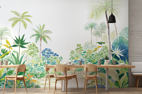 Papier peint : Jardin...